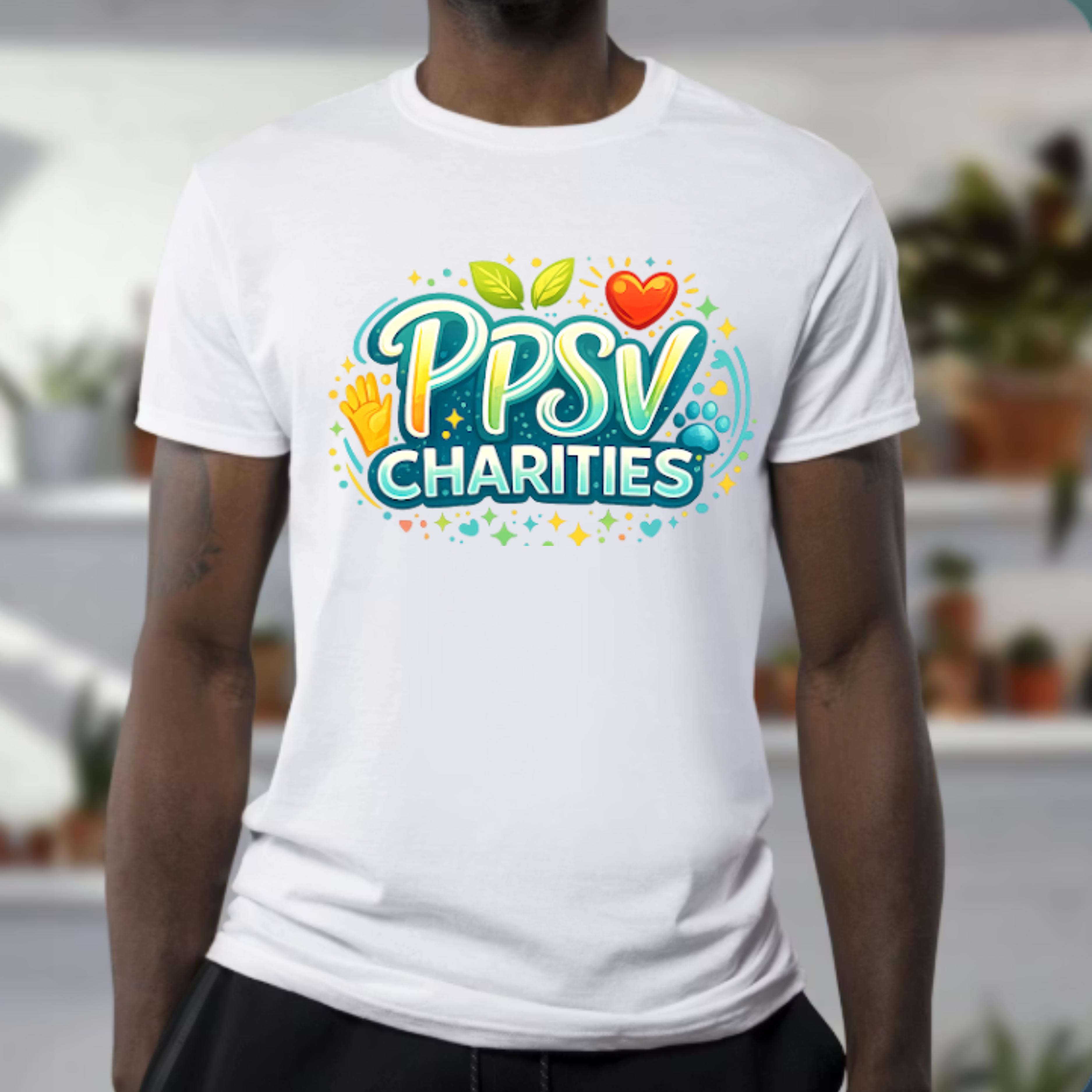 PPSV Charities merchandise t-shirt